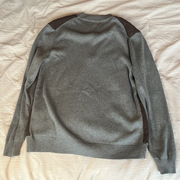 Tasso Elba Quilted Jacket in Brown and Gray - Picture 3 of 6